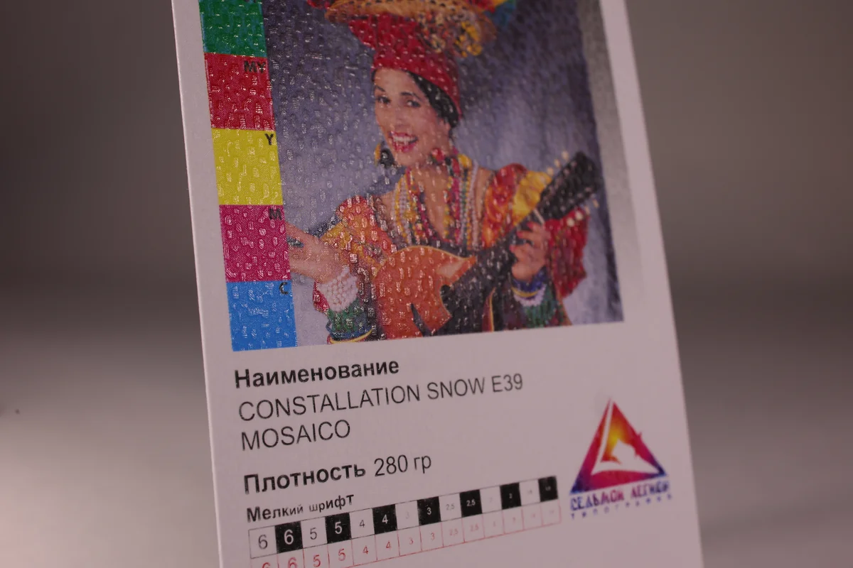 CONSTALLATION SNOW E39 MOSAICO
