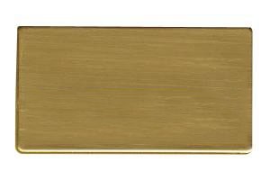 Бейдж субл. без окна 76х51мм (золото шлиф), без крепления