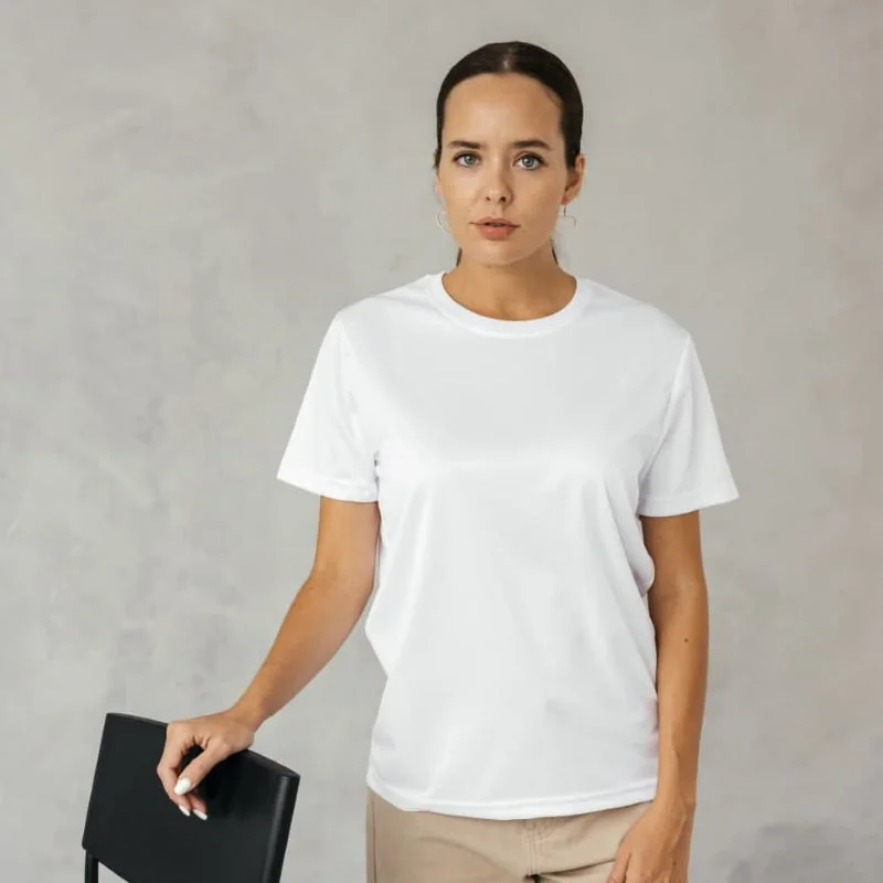 Футболка белая сэндвич 140 г, унисекс, 2XS–4XL — образец материала