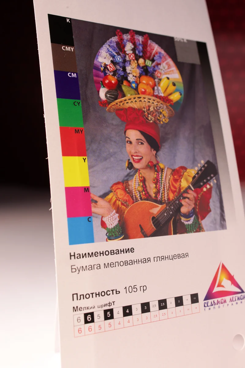 Мелованная глянцевая бумага