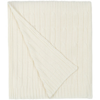 Плед Remit, молочно-белый