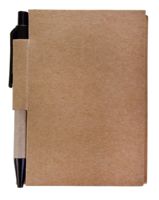 Мини-блокнот Eco Light c ручкой с черными элементами